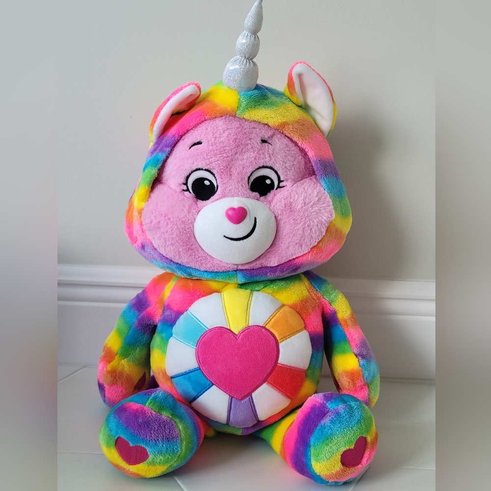 Rainbow unicorn care bear